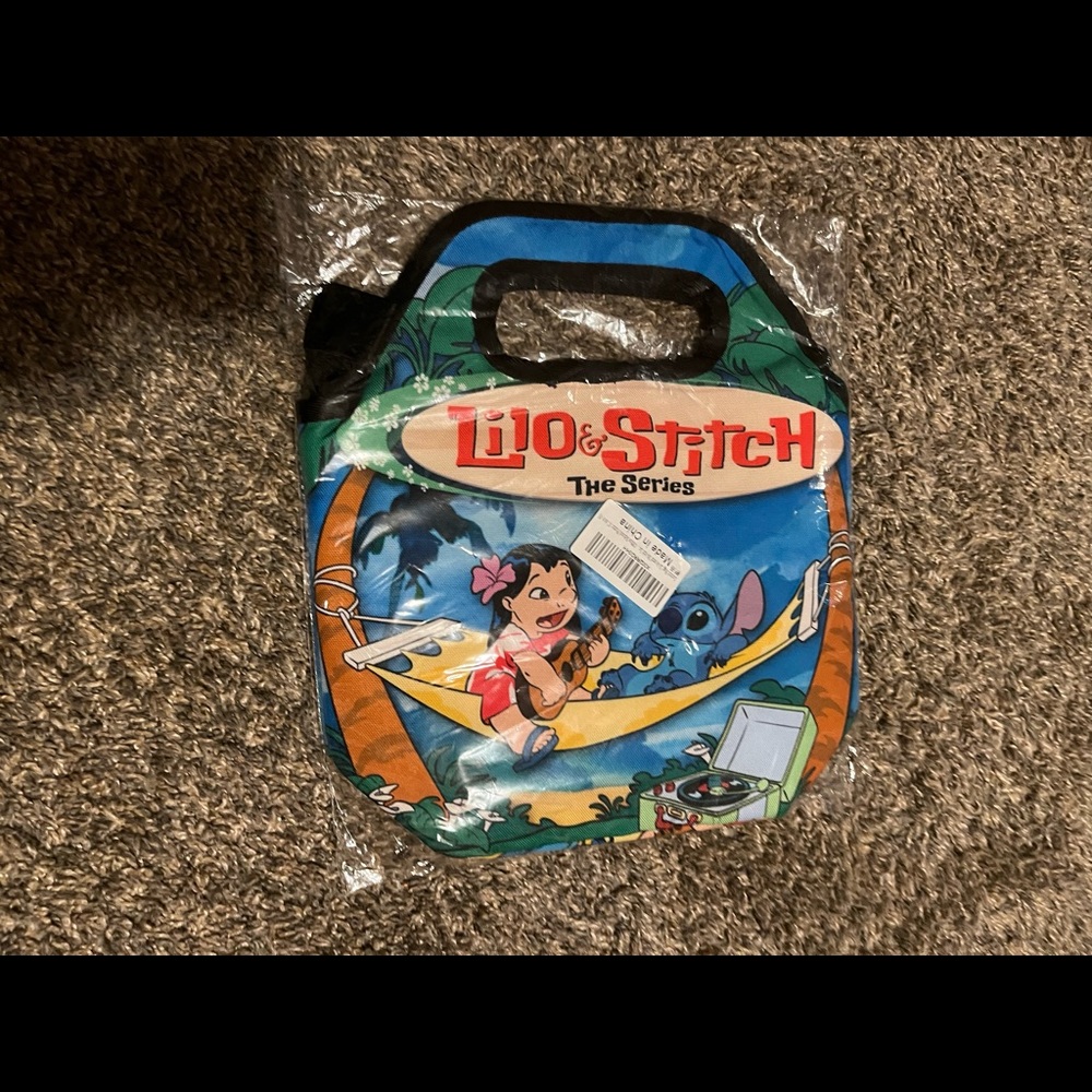 Lili and Stitch Lunch bag tote girls